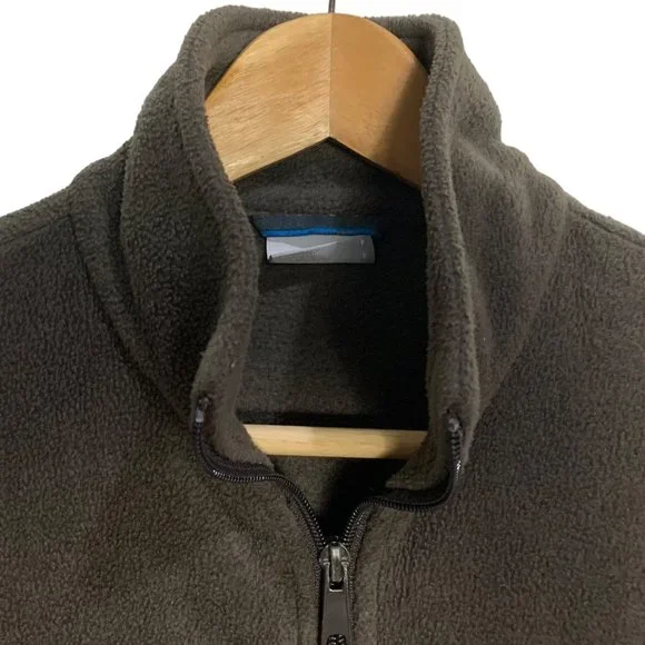 Columbia Steens Mountain Full Zip Fleece Stone Green Size Men's S Women's M - Picture 2 of 13